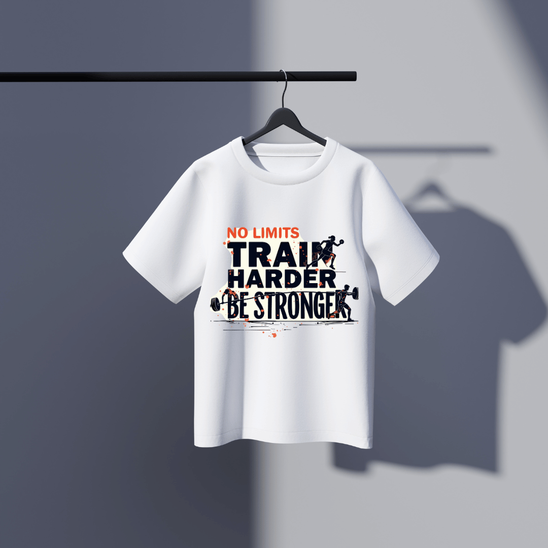 Train Harder-Classic Crew T-Shirt