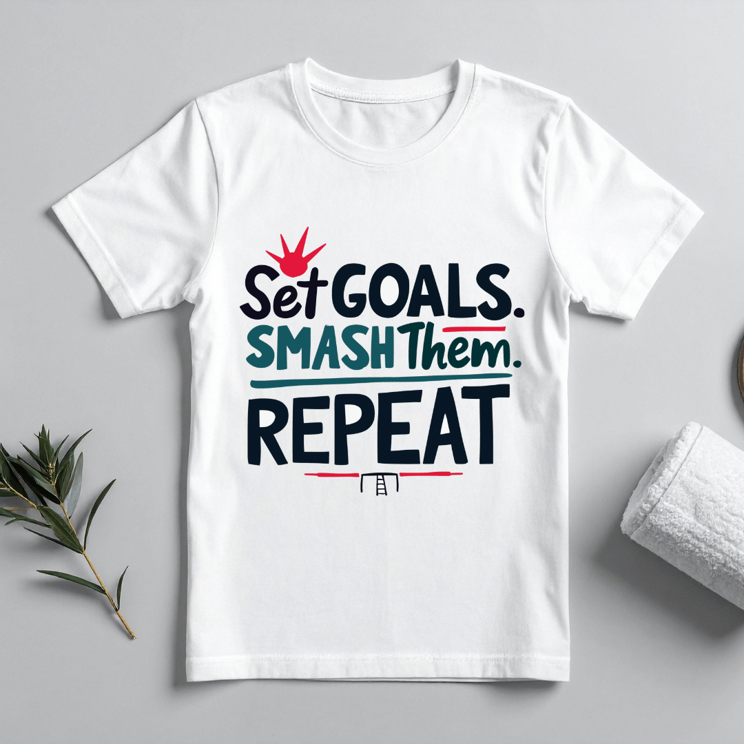 Set Goal-Classic Crew T-Shirt