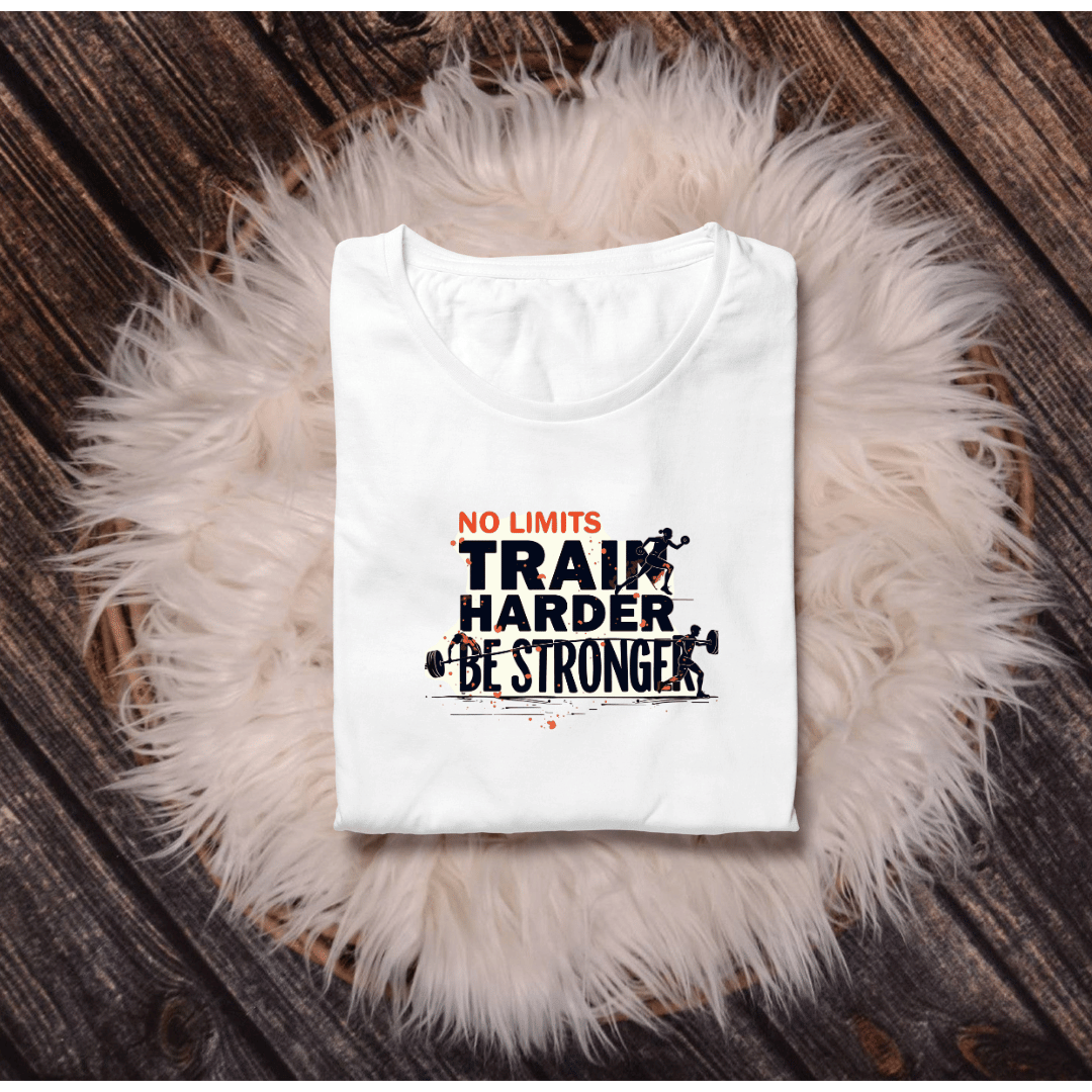 Train Harder-Classic Crew T-Shirt
